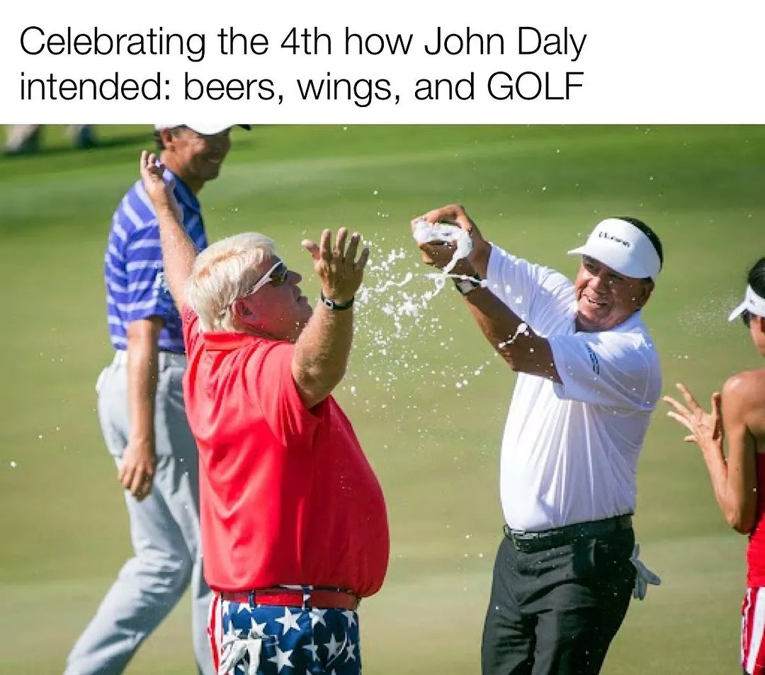 John Daly provided His Own Kind of Fireworks this Fourth of July