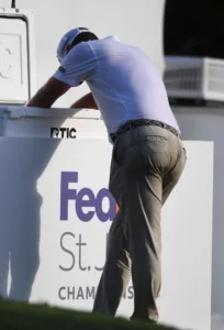 How a Well-Placed Cooler Helped Lucas [I Don’t Wear a] Glover Win for a Second Time in Two Weeks