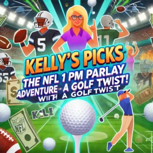The NFL 1 PM Parlay Adventure with a Golf Twist!