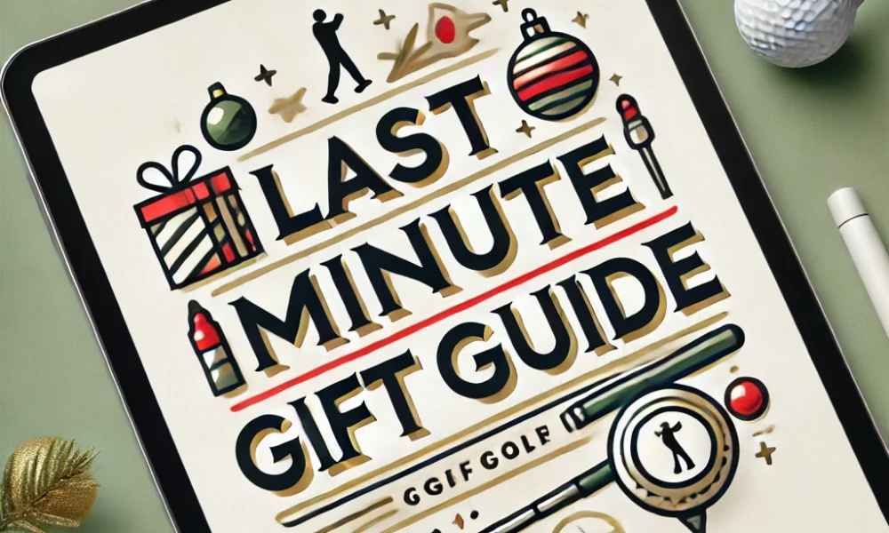 Last-Minute Gift Ideas for Golfers