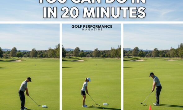 3 Range Drills You Can Do in 20 Minutes - professional golf photography for Master Your Game: 3 Range Drills You Can Do in Just 20 Minutes