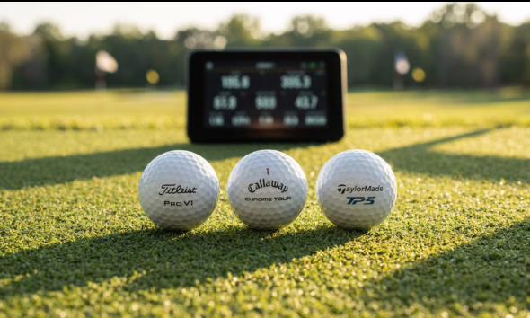 featured golf balls lineup