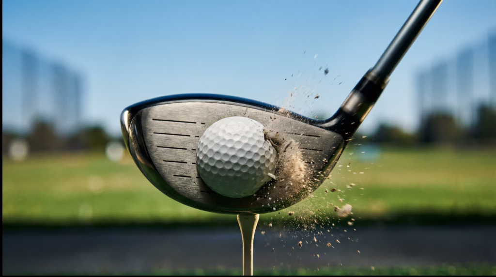 golf ball swing speed