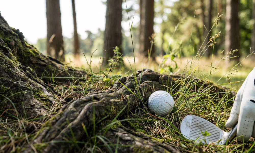 unplayable lie golf rule example