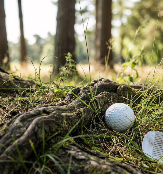 unplayable lie golf rule example