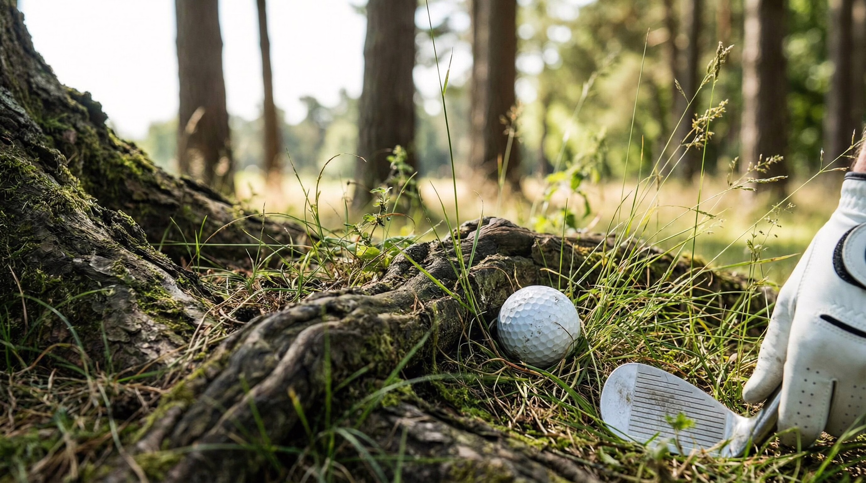 unplayable lie golf rule example