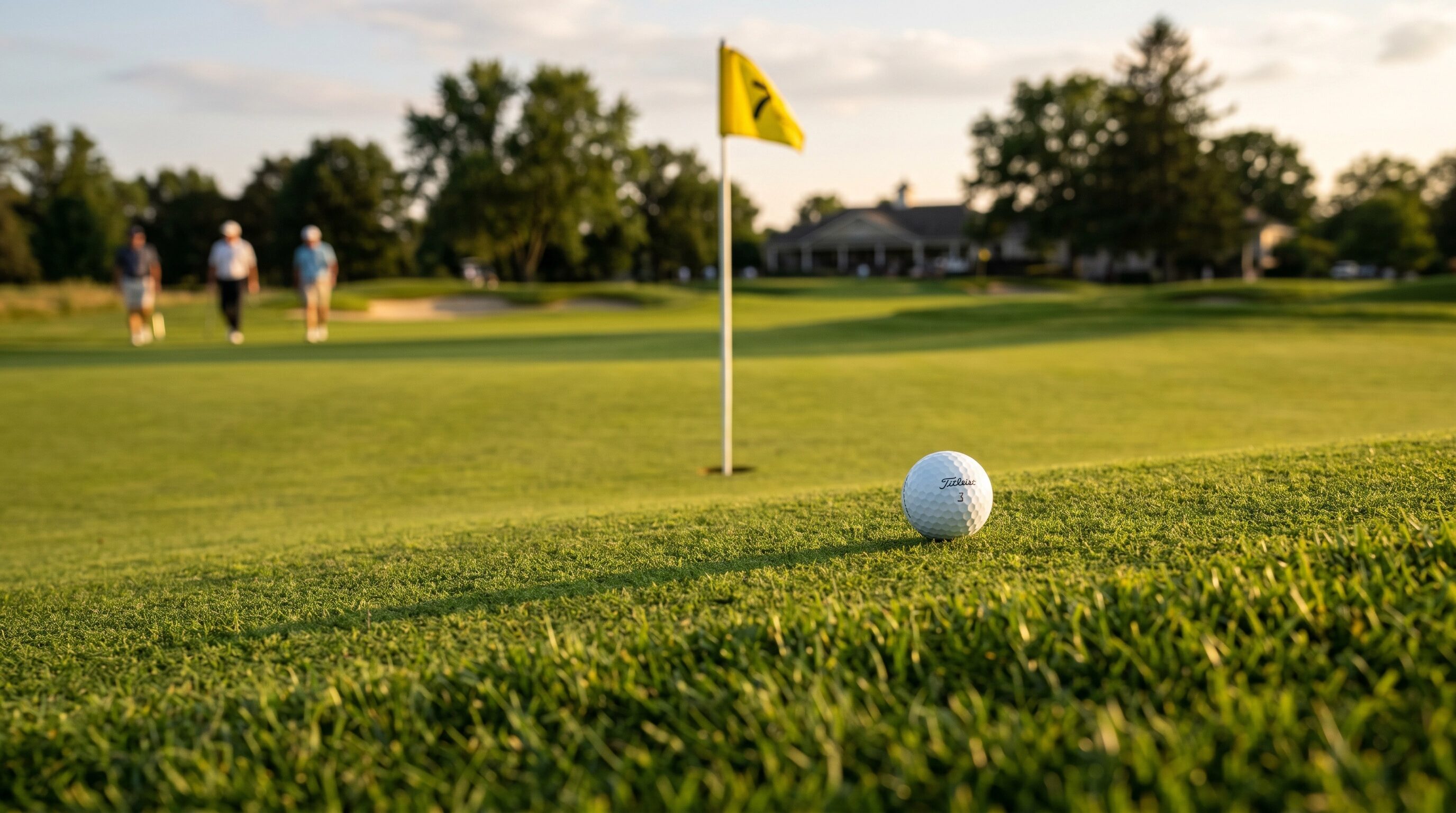 putt rolling to hole