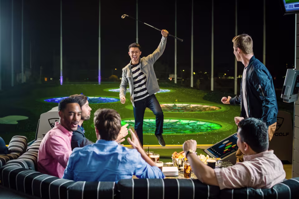 Top Golf People Playing Golf