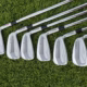 Best golf irons for high handicappers 2026 — golf irons on green grass