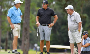 Mickelson Catches Another Lucky Break