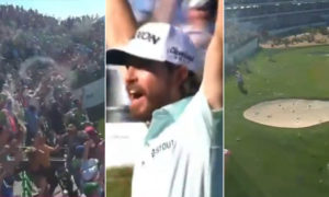 Sam Ryder’s First Ever Tour Ace on Hole 16 Causes Delay in Play